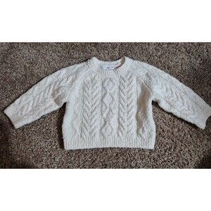 Zara infant sweater size 3-6 months- cream